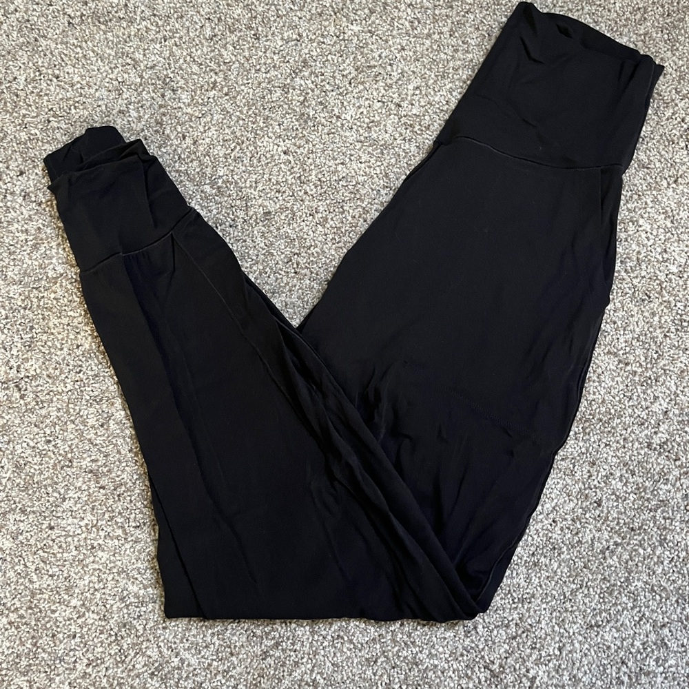 Aerie Black Legging Joggers